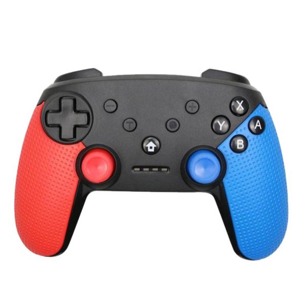 

game controllers & joysticks wireless handle for switch pro controller bluetooth handle(red+blue+black)