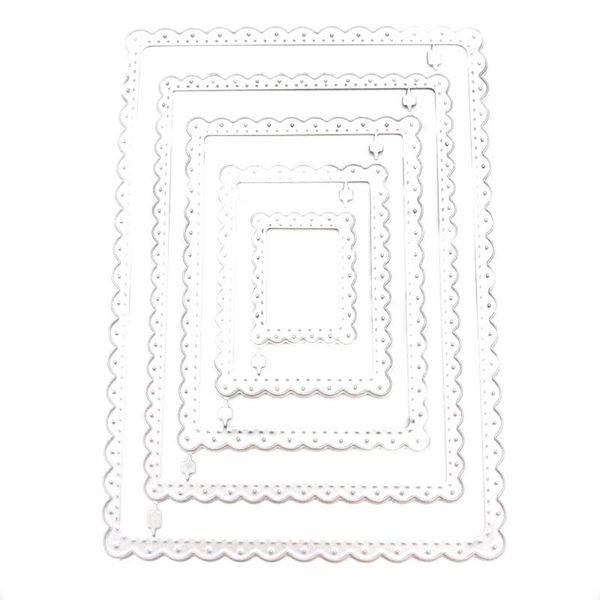 

painting supplies rectangular lace metal cutting dies stencil scrapbooking diy stamp paper l4mf