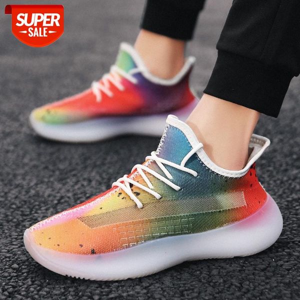

colorful shoes 350v3 flying spring tide men's sports casual running #733b