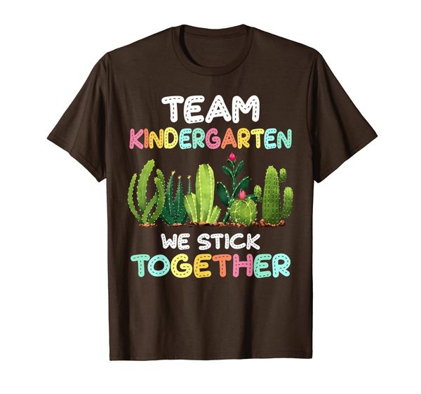 

team kindergarten teacher t shirts kinder back to school t-shirt, White;black