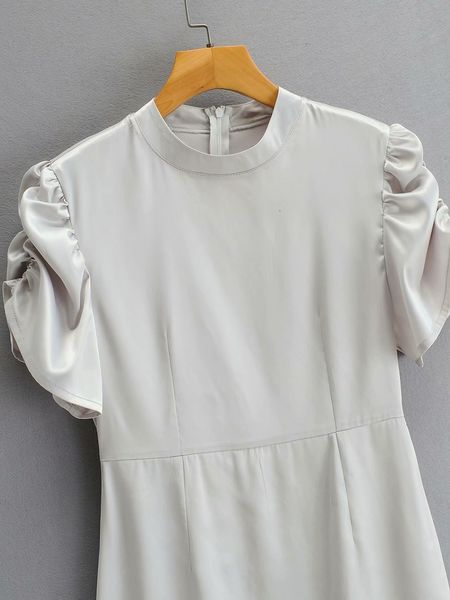 

new ies 2021 will see of satin short to midi line es with long and sleeves 6yxc, Black;gray