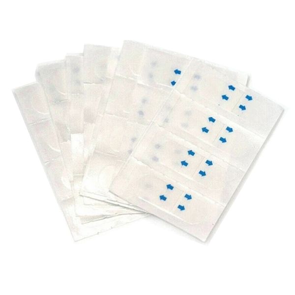 

40pcs/box face lift tapes v-shaped face slimming shaping stickers patches can csv
