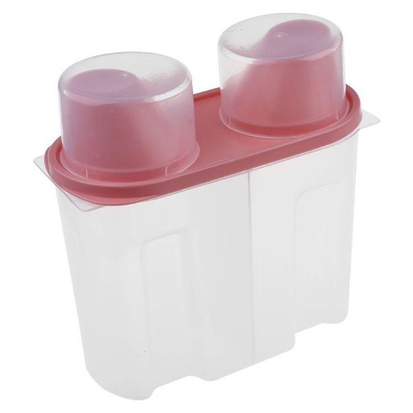 

storage bottles & jars plastic kitchen food cereal grain bean rice box case container dispenser 37mf