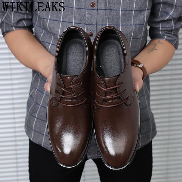 

dress shoes oxford for men fashion mens designer chaussure homme mariage scarpe uomo eleganti sapato social, Black