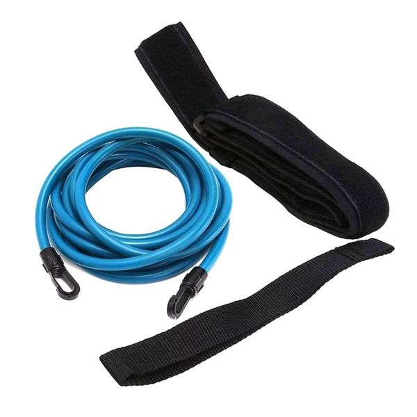 

resistance bands adjustable swim training belt elastic swimming safety rope fitness equipment