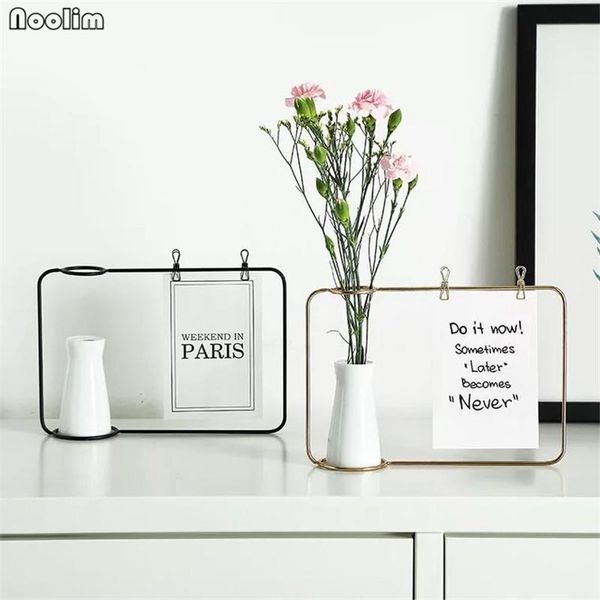 

vases noolim nordic minimalist living room iron po frame hydroponic vase ceramic flower scindapsus container