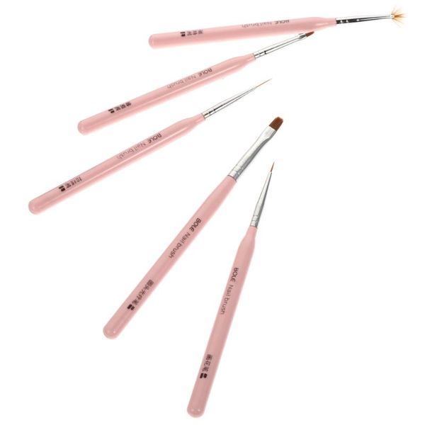 

nail brushes 5pcs brush art drawing painting pen dotting for diy, Yellow