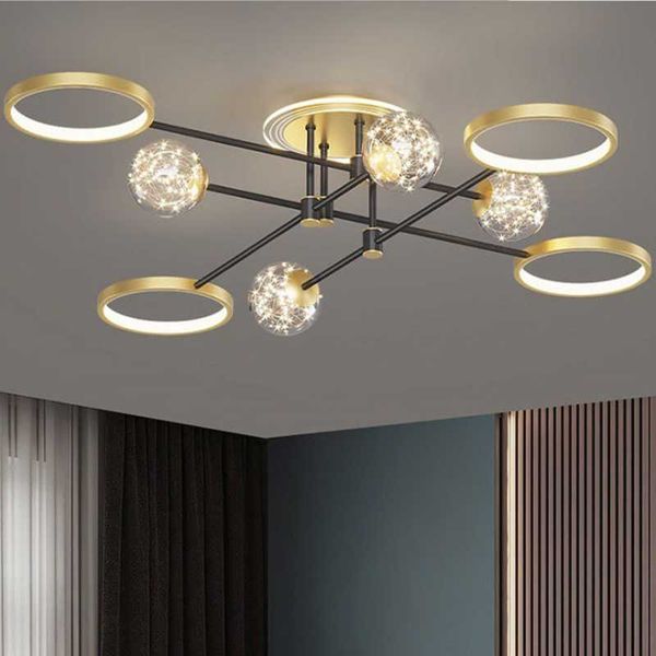 

pendant lamps light luxury post-modern nordic style dining room starry bedroom creative personality simple led living lamp