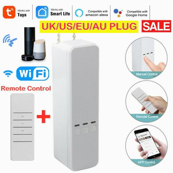 

smart home control curtain motor phone app remote blind voice wifi driver for alexa google