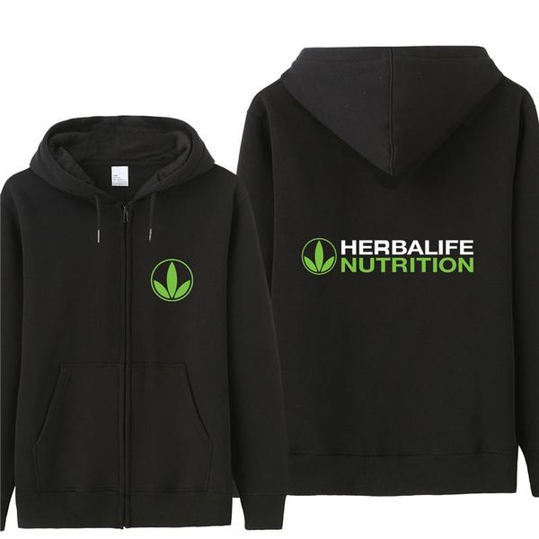 

men's hoodies & sweatshirts 2021 for herbalife nutrition sweatshirt men fashion coat pullover fleece man, Black