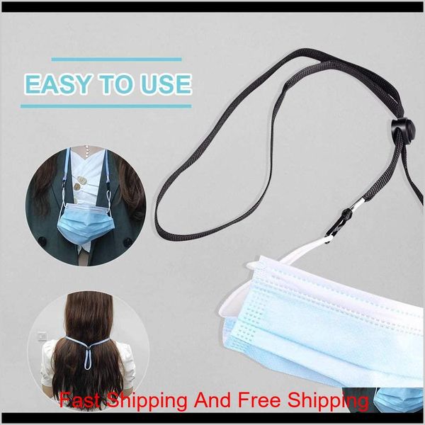 

face mask lanyard adjustable length mask strap handy convenient safety mask holder hanger sanitary masks strap extender qyllsw bwkf