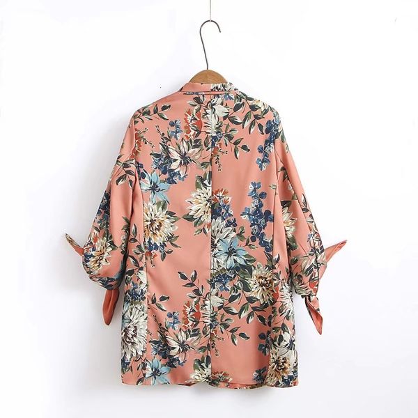 

vintage suit female spring autumn fashion print long sleeve jacket coat and pants women two piece set loose outfits 2pcs ob29, Black;brown