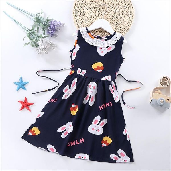 

summer girls floral sling girl dresses ruffles bohemian beach princess for clothing 2 8 years childrens clothes, Red;yellow