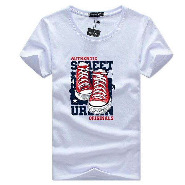 

men's t-shirts t-shirt men, White;black