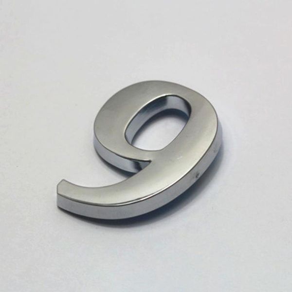 

novelty items 0-9 house number sign self adhesive address digit sticker plate numeral door plaque for home el
