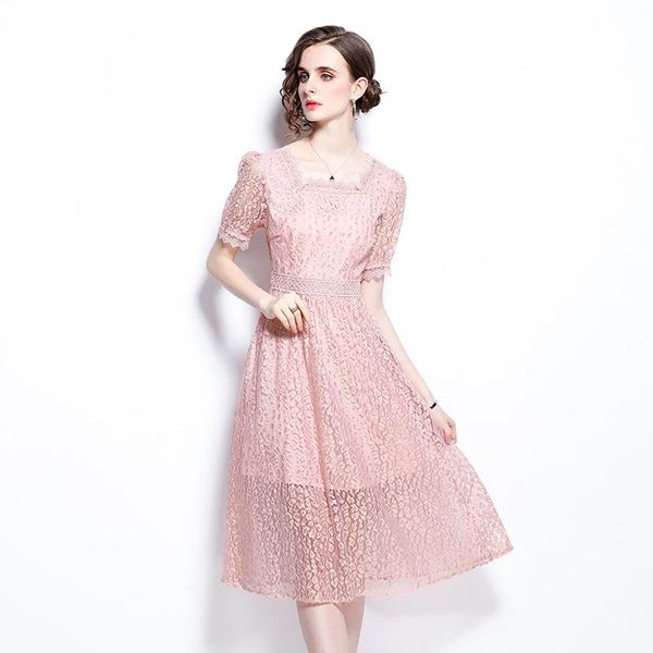 

party dresses zuoman women summer elegant lace dress festa pink wedding robe femme runway designer flower girl vestidos, White;black