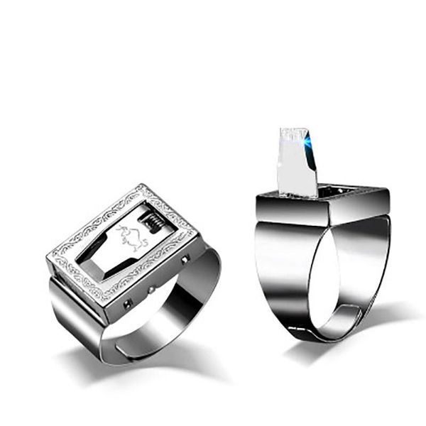 

cluster rings women stainless steel jewelry innovative defense fashion supplies wolf security, Golden;silver