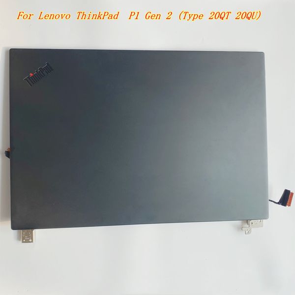 Nuovo / Orig Lenovo SCREEN ThinkPad P1 Gen2 Laptop FHD LCD assemb Con coperchio LCD Wifi antenna fotocamera camare cavo Cerniera 01YN145 02XR060