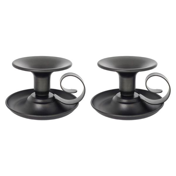

candle holders 2pcs/pack retro banquet mini party dinner table tea cup craft base wedding holder iron container handheld