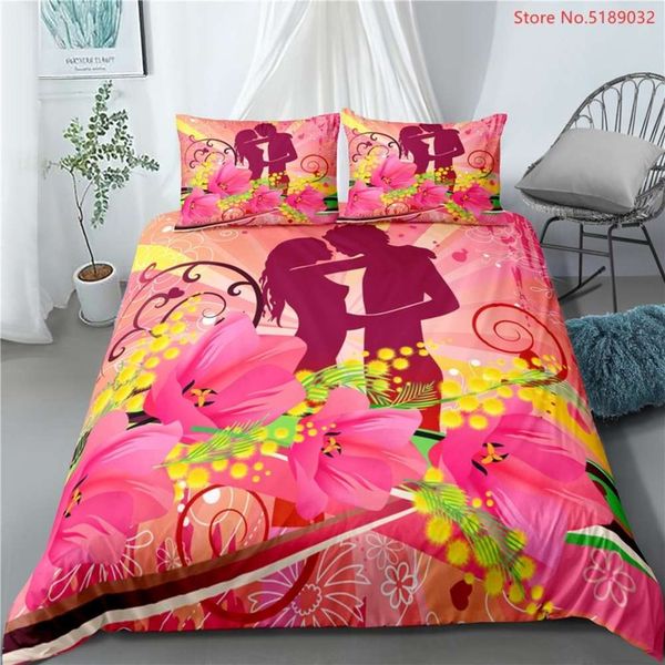 

2/3 piece fairy bedding sets cartoon kids bedroom quilt cover king double single size bed comforter cover home bedcloth