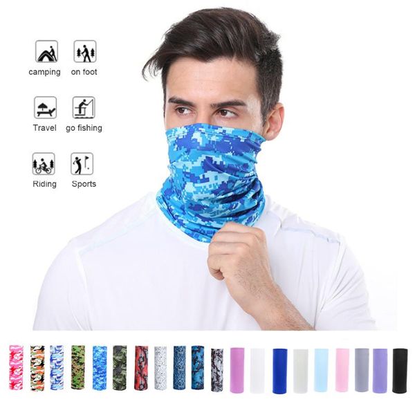 

scarves bike cycling mask outdoor sports magic head scarf printing headband moto riding for windproof sunscreen accessories, Blue;gray