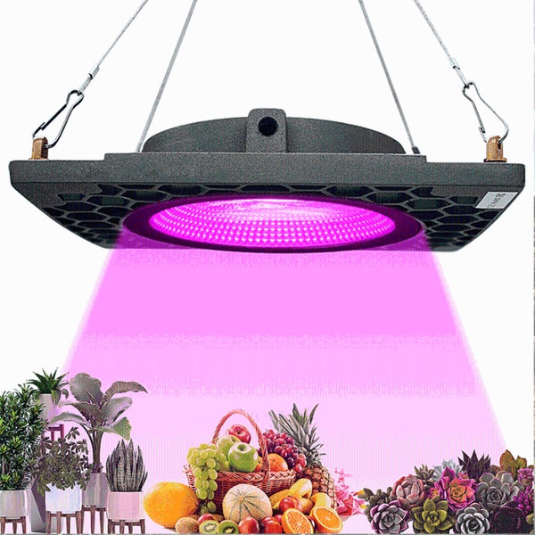 

gray aluminum led grow light cob waterproof outdoor phyto lamp for plants flowers seedlings growing garden full spectrum 50w