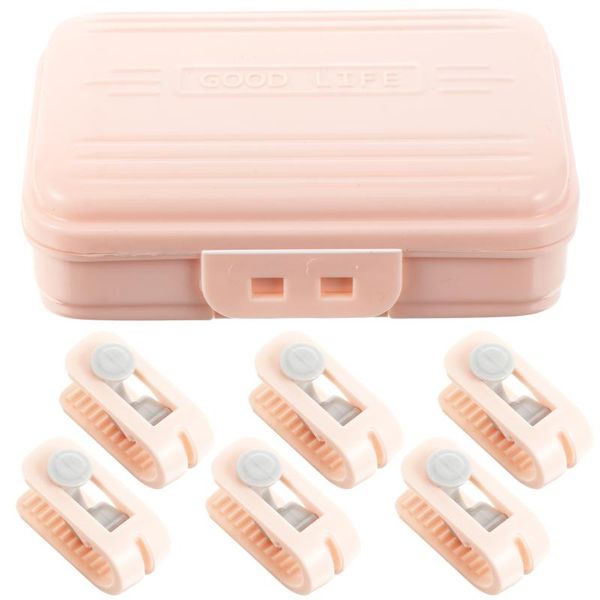 

bag clips 6pcs/box bedroom quilt blanket clip needle safety bed cover sheet holder
