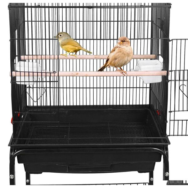 

59'' rolling bird cage parakeet finch budgie conure lovebi jllznx yummy_shop