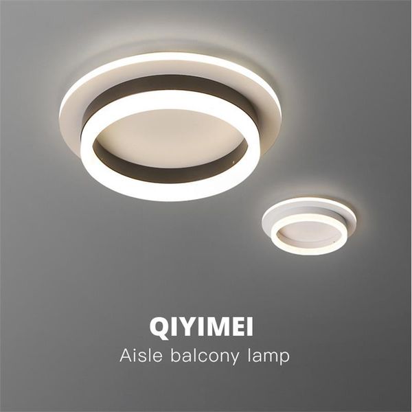 

led chandelier light corridor hallway surface mounted acrylic ceiling backlight 20w modern lamp lustres lampadario ac85-260v