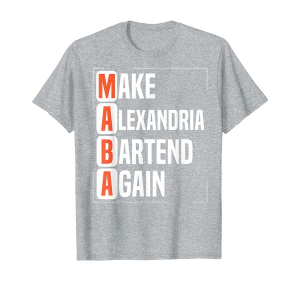 

maba make alexandria bartend again aoc democrat republican, White;black