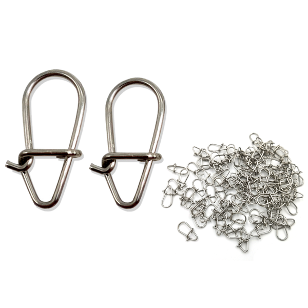 

fishing hooks 500-2500pcs wholesale connector stainless steel snaps pin bearing fish hook clip link snap pins solid connectors goods