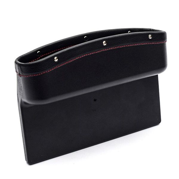 

car organizer styling seat crevice storage box pu leather cup holder auto gap side pocket for stowing tidying