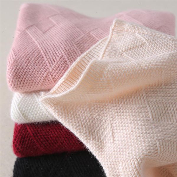 

cashmere sweater women winter thick pullover turtleneck short wool sweater female knit bottoming shirt drop shipping, White;black