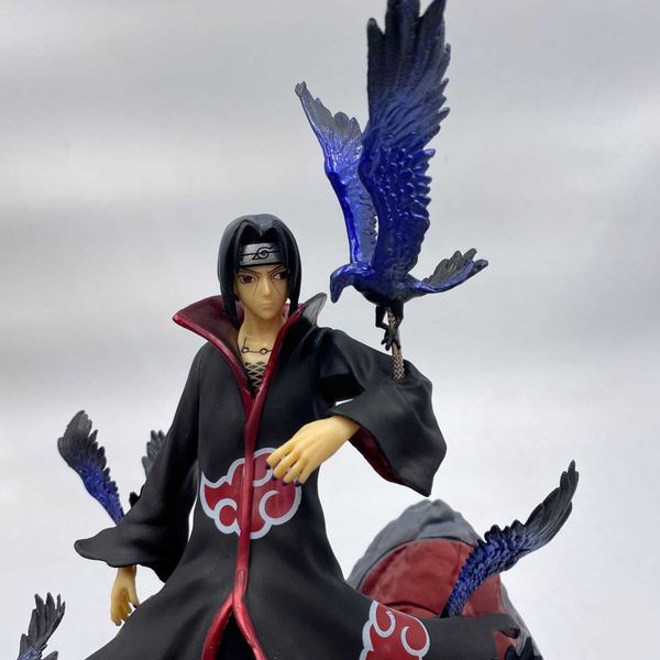 

naruto yuzhibo double headed version crow god hall weasel hand model ornament statue scenery