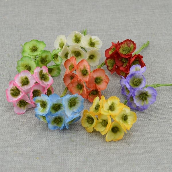 

6ud economical household artificial scrapbook wedding decoration stamen flower handicraft diy bridal wreath