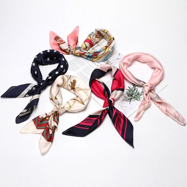

other event & party supplies silk multi-purpose scarves women bandana gift headband coverage wrap elegant korean style vintage kawaii cute w