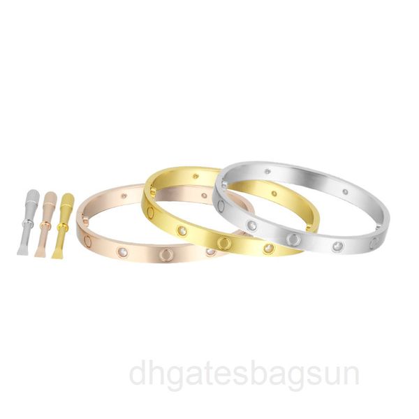 

bangle card family five generation titanium steel bangle women rose jinmei fashion bracelet trend stainless jewelry factory 9q41, Black