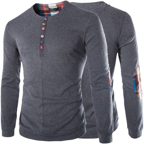 

men's t-shirts man's pure wool shirt, casual, long sleeve, solid cashmere shirt, White;black