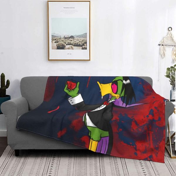 

blankets count duckula adventure cartoon blanket flannel decoration vampire portable home bedspread