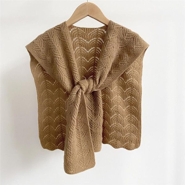 

scarves autumn winter knitted cashmere imitation triangle towel women pashmina warm scarf simple all-matched lady shawl, Blue;gray