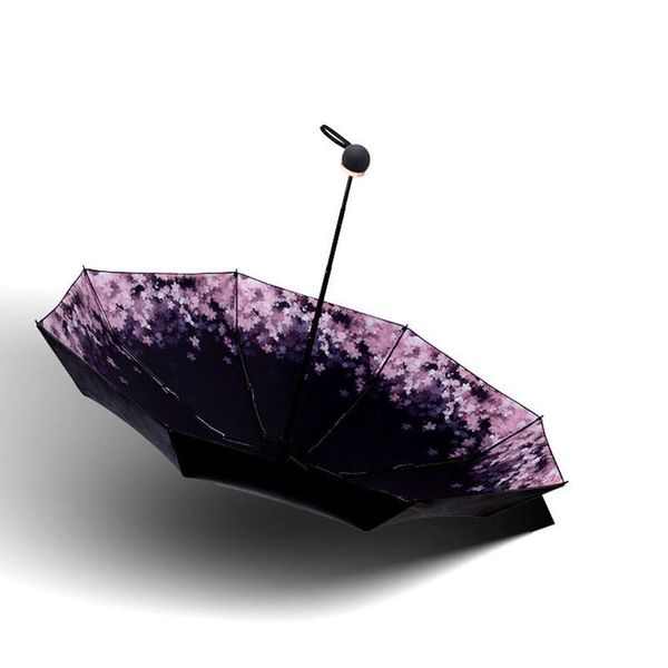 

adults folding umbrella for women  umbrellas women folding umbrella anti-uv matic umbrella rain women flower qylkyf