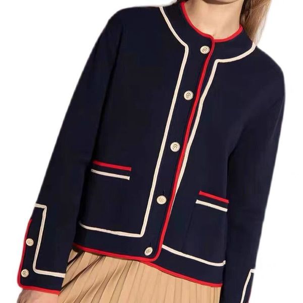 

2021 female women luxury designer sweater embroidered pullover ladies fashion long sleeve knit casual v-neck wool cardigan, White;black