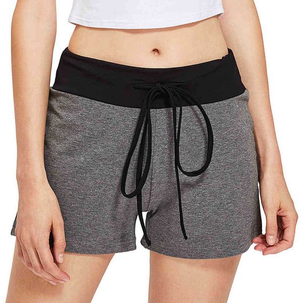 

shorts women's fashion printed, White;black