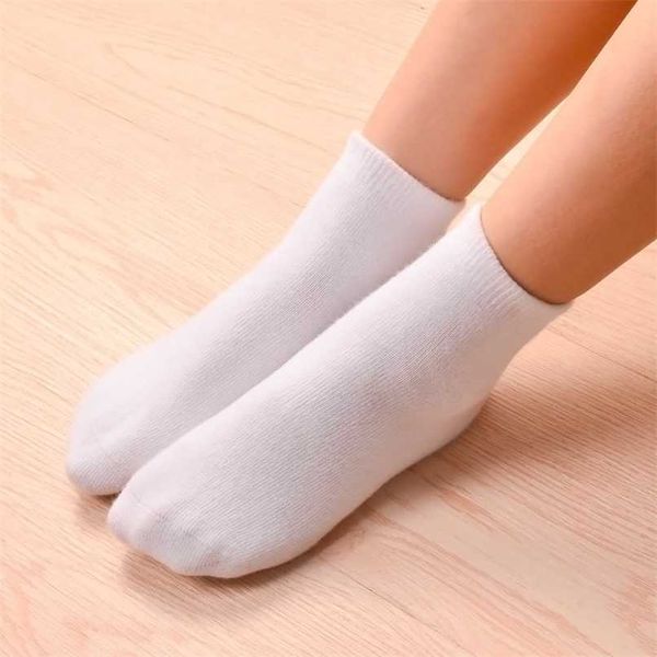 

6pairs/lot children boys girls cotton above ankle sport socks soft sweat plain stitch athletic socks spring autumn winter white 211028, Pink;yellow