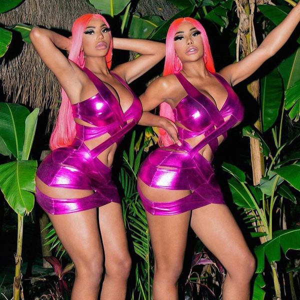 

hollow out sleeveless bandage dress night club wear birthday party dress for women bodycon mini dresses d96-cd13, White