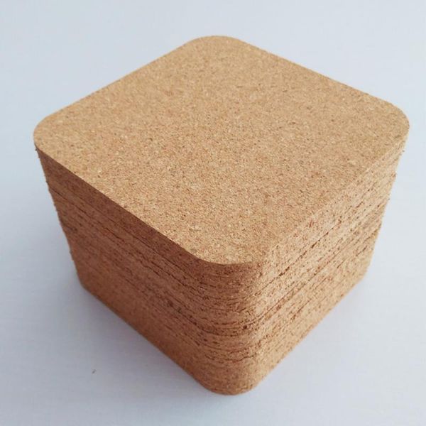 

mats & pads 20pcs eco-friendly wooden square heat-resistant dampproof cork