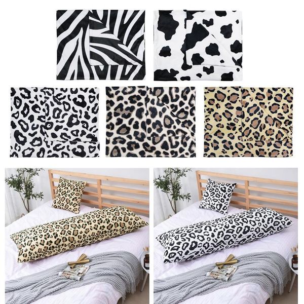 

pillow case body cover pillowcase with zipper closure super soft short plush long