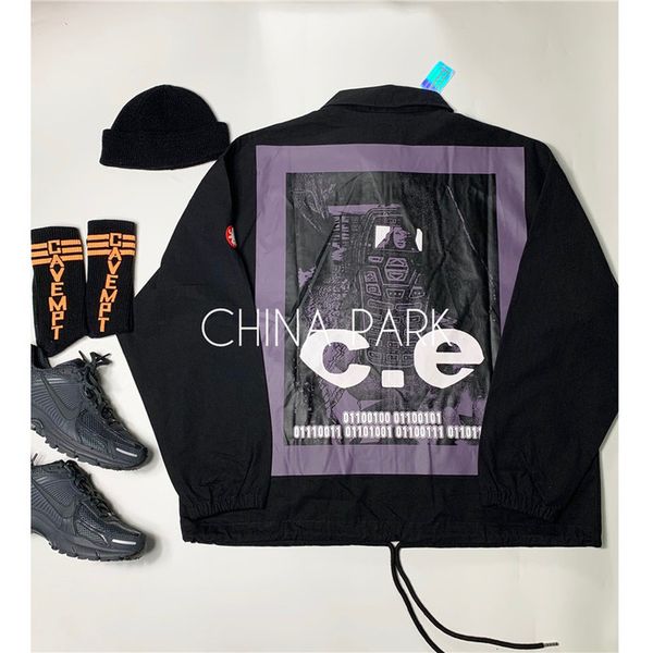 

2021 new ss cavempt c.e zip jacket men women streetwear cav empt mens windbreaker clothes xn9m, Black;brown