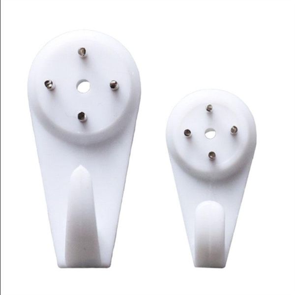 

hooks & rails sturdy safety mini small trackless nail po wall frame accessory hook invisible decorative plastic