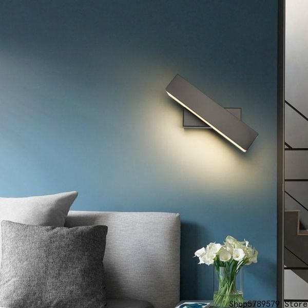 

wall lamp nordic simple adjustable creative corridor lighting modern living room bedroom decor sconce light for bathroom
